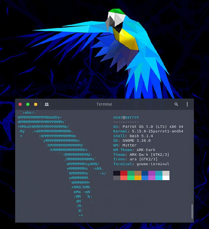 Parrot OS Home Edition